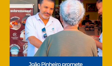 João Pinheiro promete mudança para eleitores indecisos