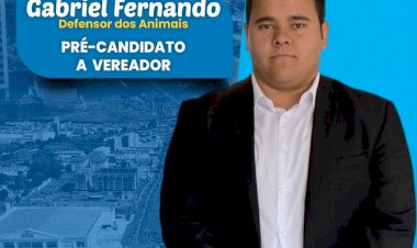Gabriel Fernando Diretor da ONG Spaddes é pré-candidato a vereador por Marília