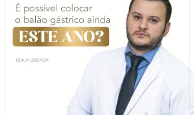 É possível colocar o balão gástrico ainda este ano?