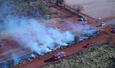 Defesa Civil Estadual emite alerta para risco elevado de incêndios em Marília e região