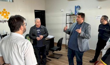 OPORTUNIDADE! Garcia e Nascimento visitam Unijovem e garantem investimento em qualificação