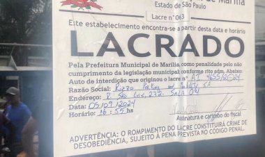 Prefeitura de Marília lacra Rizzo Parking por cobrança de Zona Azul na cidade