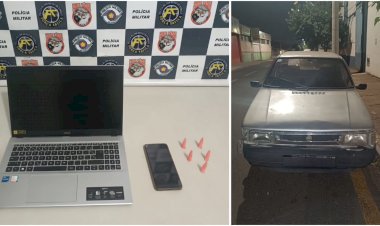Em ação rápida, Polícia Militar prende ladrão de carro e recupera pertences da vítima em Marília