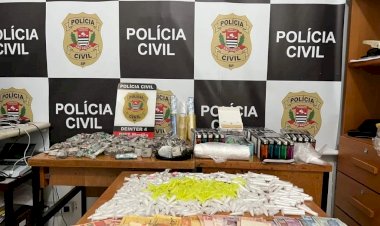 Dise Desmonta Esconderijo de Drogas com Apoio do BAEP e Prende Homem e Adolescente Na Zona Sul De Marília