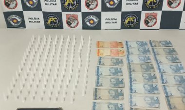 Polícia Militar prende traficante “trabalhando” na zona Norte de Marília