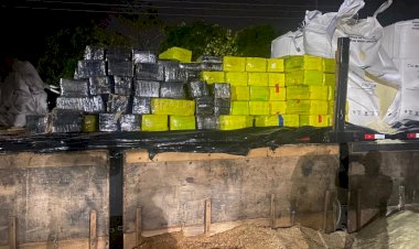 Mais de 3 toneladas de maconha são apreendidas em meio a carga de trigo em rodovia na região