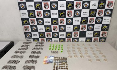 Força Tática prende homem por tráfico de drogas na zona norte de Marília