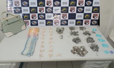 Policiais seguem rastro de porções de drogas e prendem traficante em Marília