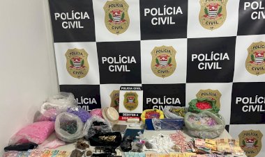Pai e filho são presos por tráfico de drogas e posse ilegal de armas em Marília