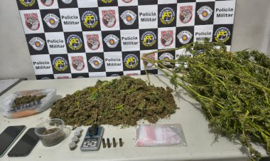 Força Tática flagra homem com drogas e munições na zona oeste de Marília