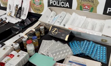 Operação Fake Natty: Polícia Civil prende dois homens por comércio ilegal de anabolizantes em Marília