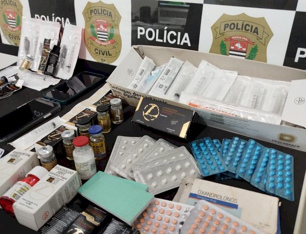 Operação Fake Natty: Polícia Civil prende dois homens por comércio ilegal de anabolizantes em Marília