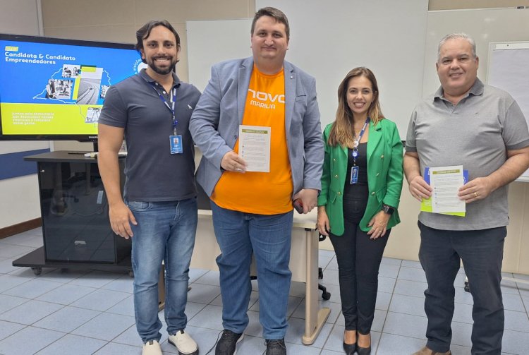 Garcia da Hadassa e Nascimento fecham parceria com Sebrae