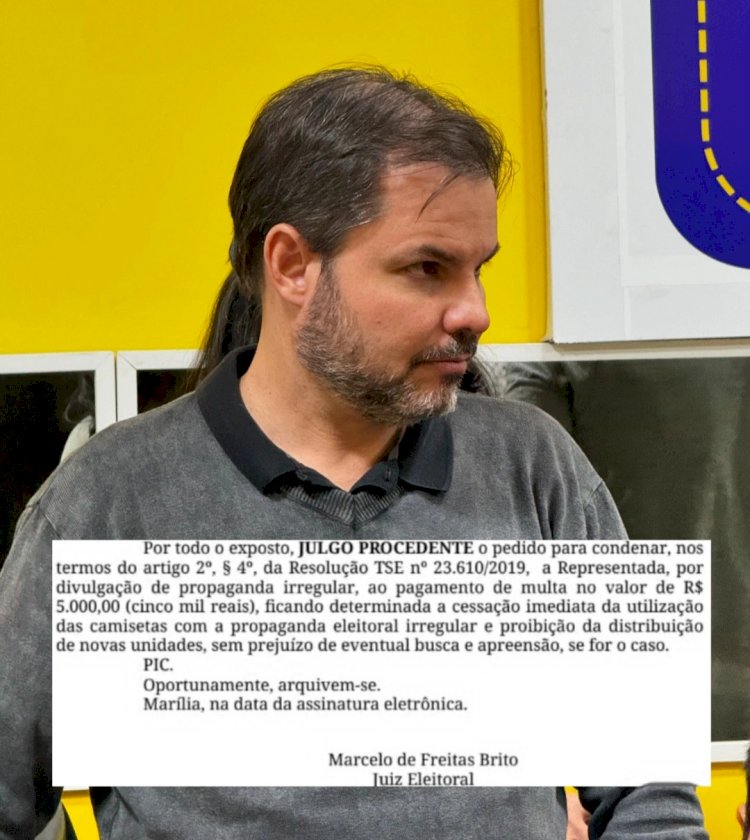 Coligação de Mustafá é condenada a pagar multa de R$ 5 mil por propaganda irregular
