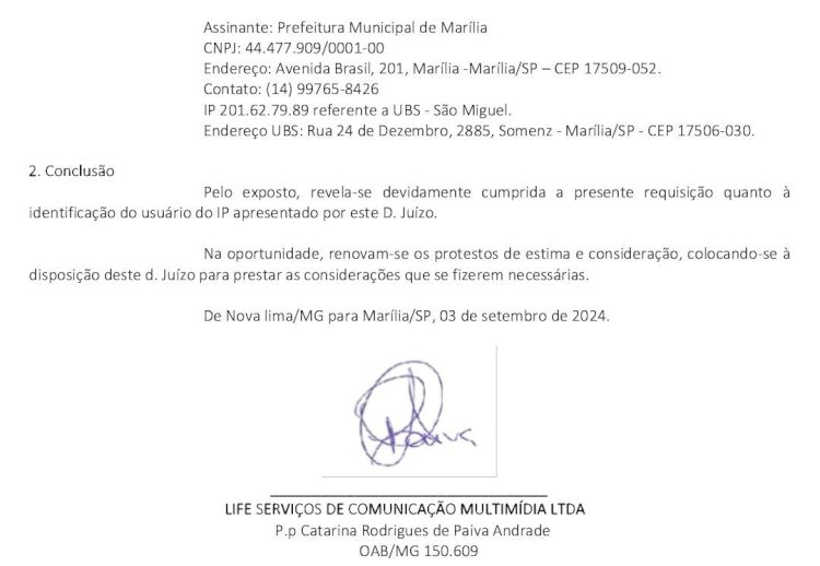 Ataques contra João Pinheiro e sua família nas redes sociais partiram de computador ligado à Prefeitura de Marília, aponta justiça. Caso é investigado pela Polícia Federal