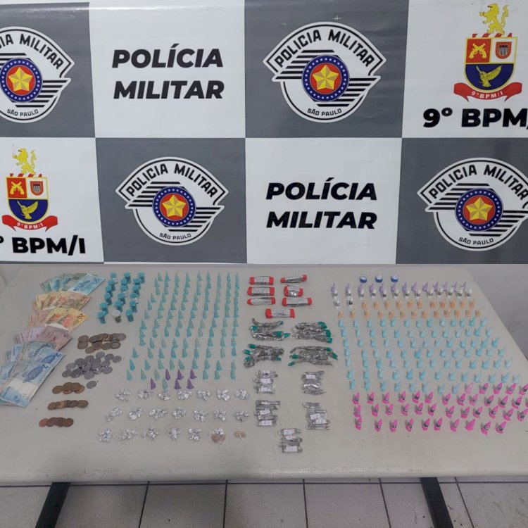 Polícia Militar prende traficante na zona Sul de Marília