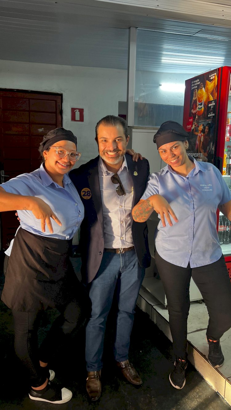 João Pinheiro retorna à Avenida João Ramalho e reafirma compromisso com trabalhadores e comerciantes