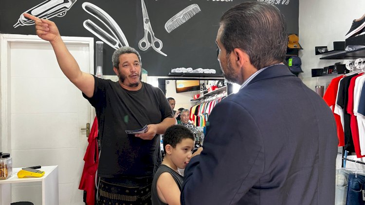 João Pinheiro retorna à Avenida João Ramalho e reafirma compromisso com trabalhadores e comerciantes