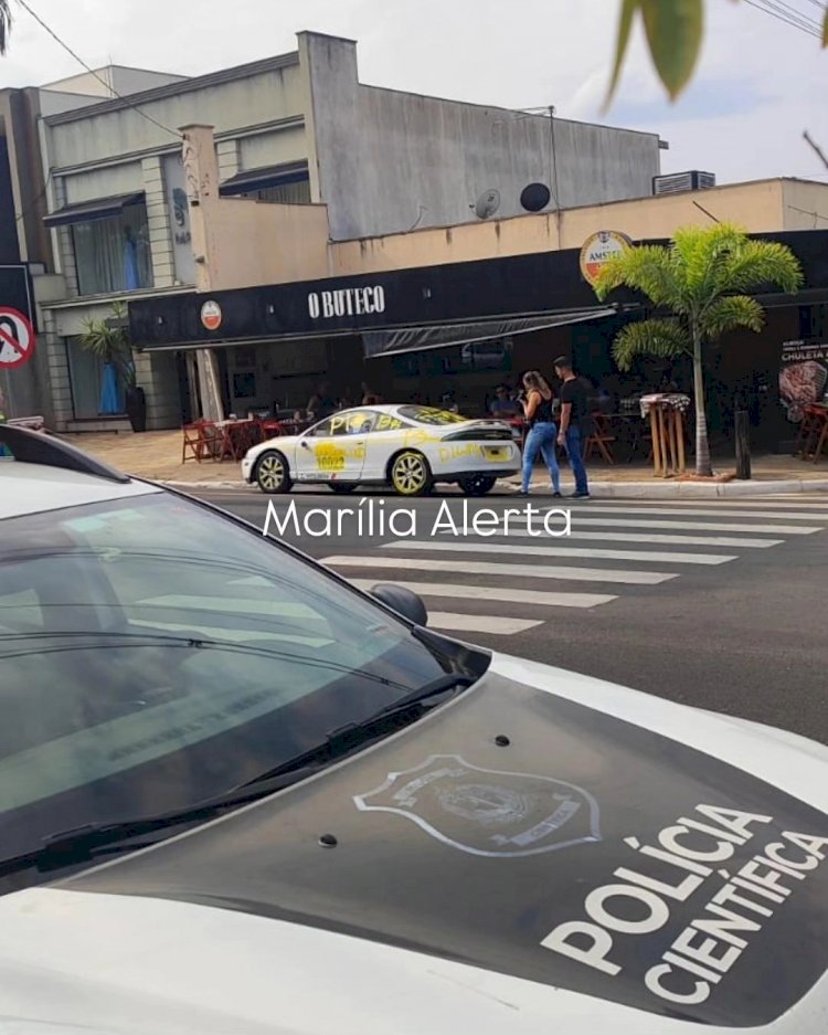Polícia Civil investiga caso em que carro de candidato a vereador de Marília foi vandalizado