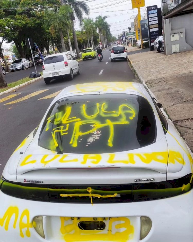 Polícia Civil investiga caso em que carro de candidato a vereador de Marília foi vandalizado