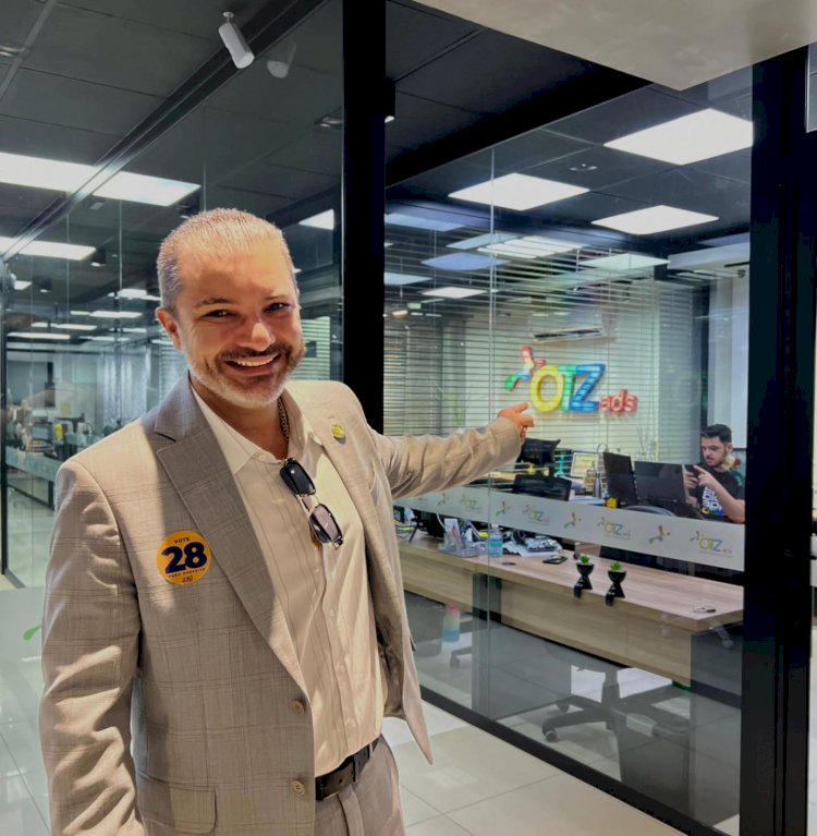 João Pinheiro visita a OTZ e recebe apoio de Marcelo Celestino