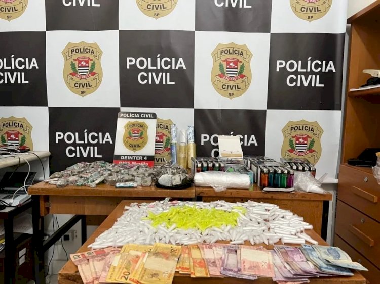 Dise Desmonta Esconderijo de Drogas com Apoio do BAEP e Prende Homem e Adolescente Na Zona Sul De Marília