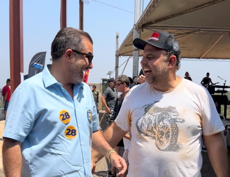 João Pinheiro Participa de Evento no Autódromo e Promete Incentivar o Entretenimento em Marília