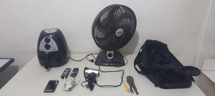 HOMEM COM EXTENSA FICHA CRIMINAL E EGRESSO HÁ CINCO MESES DO SISTEMA PRISIONAL É NOVAMENTE PRESO EM FLAGRANTE POR FURTO A RESIDÊNCIA EM MARÍLIA