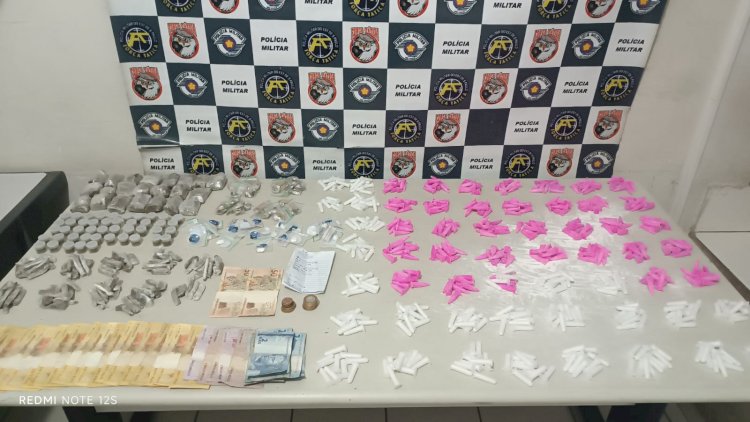 Homem é preso por tráfico de drogas na Vila Barros