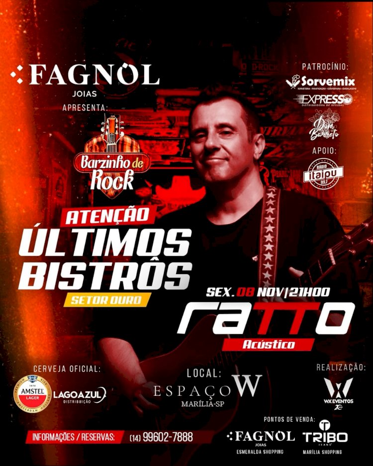WX Eventos lança Espaço W e anuncia três shows para Marília