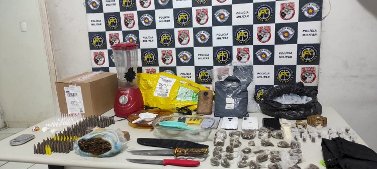 Casal envolvido no tráfico de drogas é preso em Marília