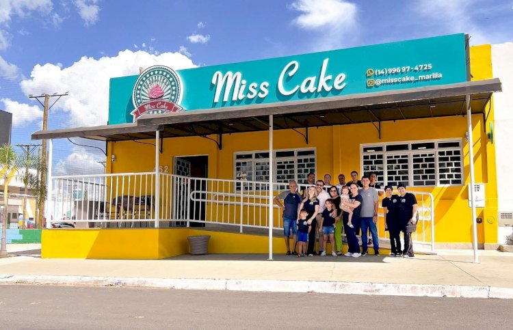 Após sete anos de sucesso em Gália, MissCake abre unidade em Marília com doces, salgados, e marmitas; cardápio de Páscoa será lançado em breve