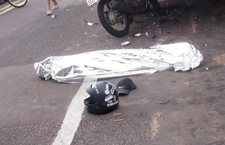 URGENTE! Motociclista morre em grave acidente na zona sul de Marília