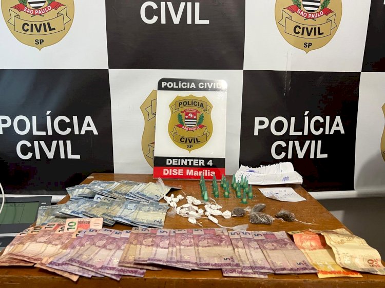 Adolescente de 13 anos é apreendido pela segunda vez por tráfico de drogas em Marília