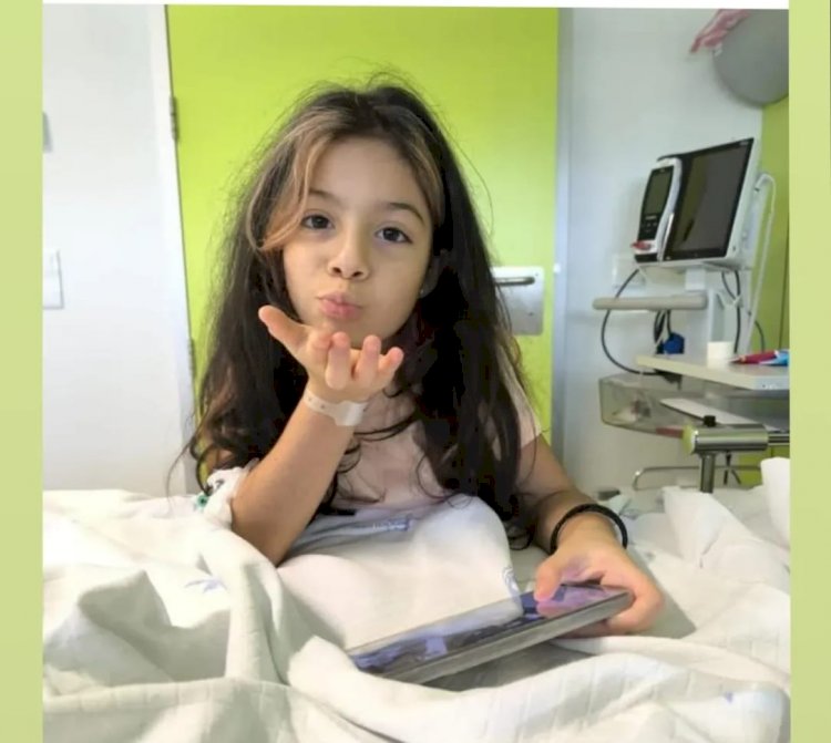 Família de Marília faz apelo por doadores de medula óssea para salvar Lorena, de 9 anos.