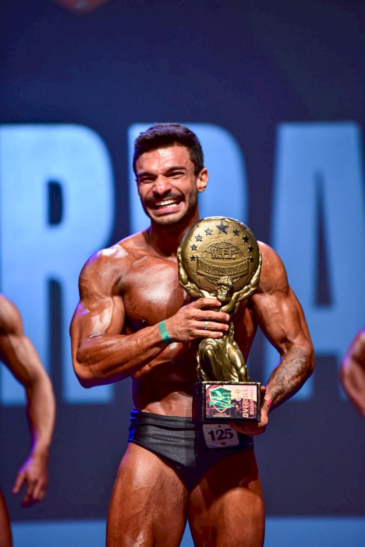 Evandro Carvalho leva o nome de Marília ao topo do fisiculturismo sul-americano